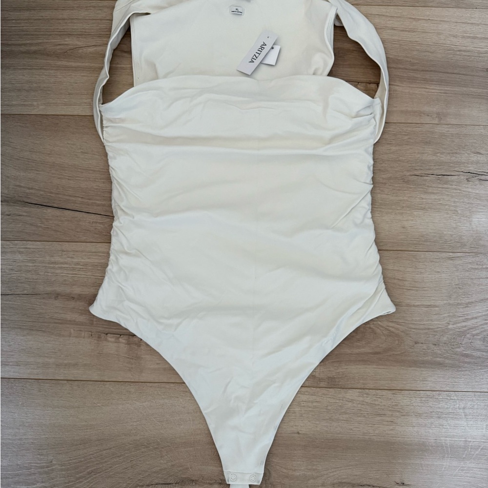 Aritzia Cream Bodysuit